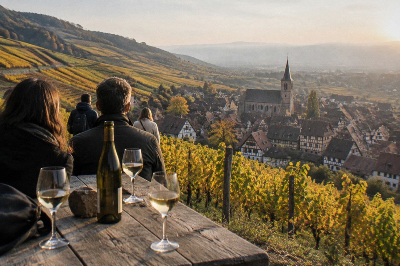 Alsace Wine Route Wineries and Tasting Small-Group Guided Tour from Strasbourg