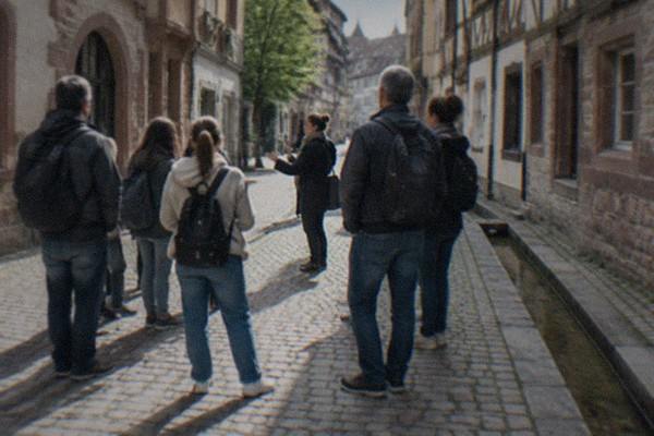 Gässle and Bächle Walk, Freiburg